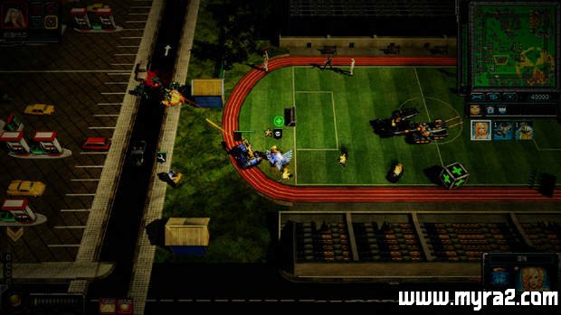 红色警戒3地图:谭雅的袭击