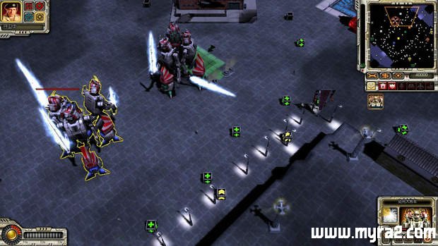 红色警戒3地图:将军的PK台