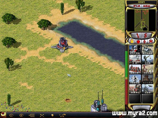 反红警全能王地图:1VS1VS1