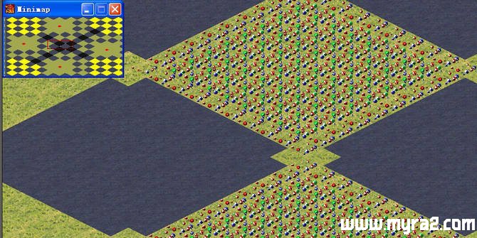 4张红色警戒2变态地图（变态红警地图包）