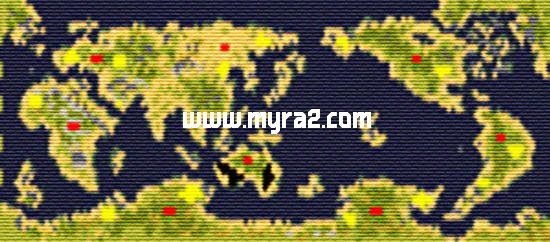 红色警戒2世界地图
