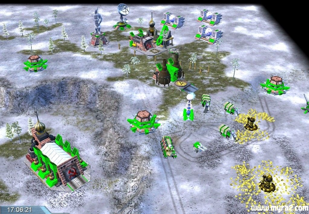 共和国之辉3D版冰天雪地地图