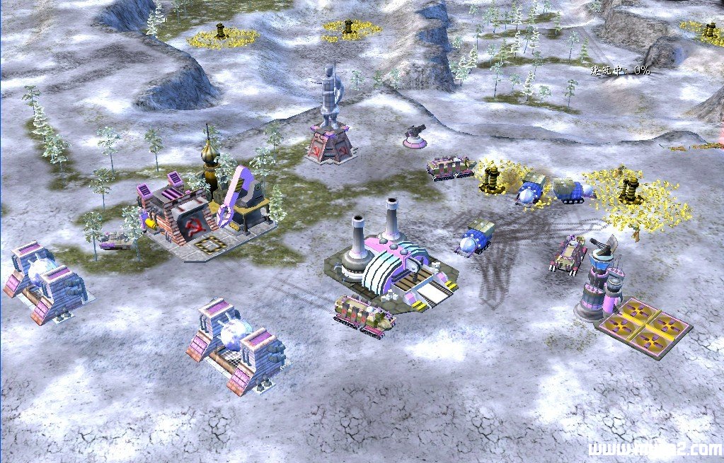 共和国之辉3D版冰天雪地地图
