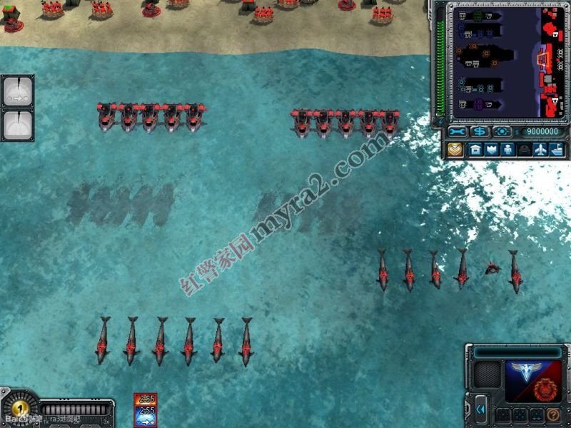 红色警戒3航母特遣队塔防地图