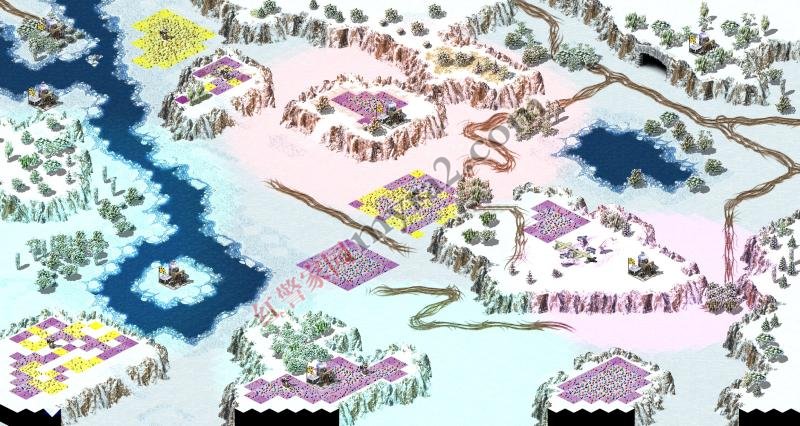 尤里的复仇雪谷风云地图