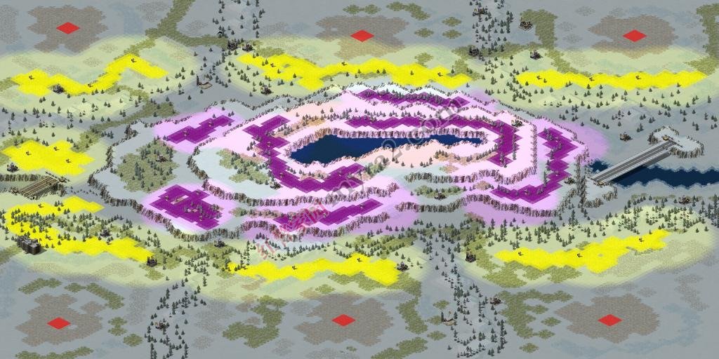 尤里的复仇乌拉尔火山地图