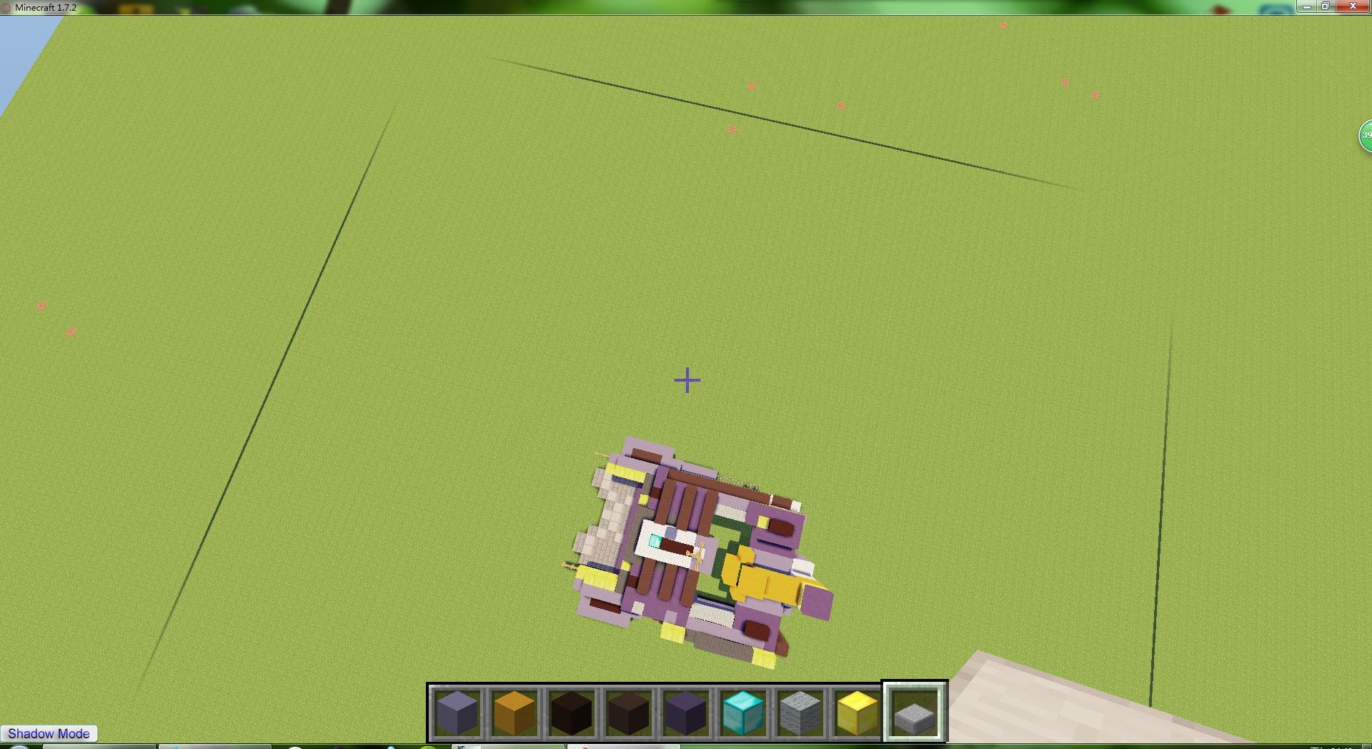 Minecraft���ɫ����3�˾����ذڷ�ͼ