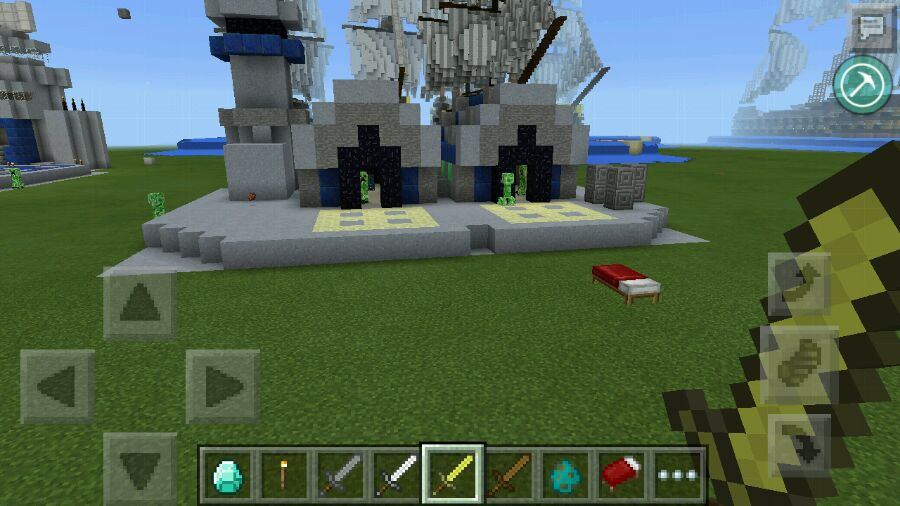 Minecraft���ɫ����3�˾����ذڷ�ͼ