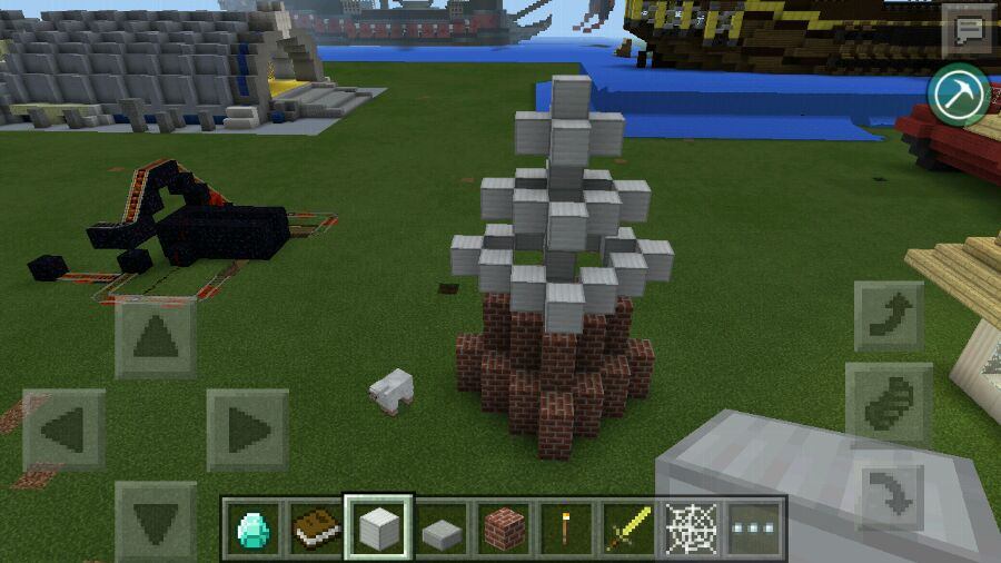 Minecraft���ɫ����3�˾����ذڷ�ͼ