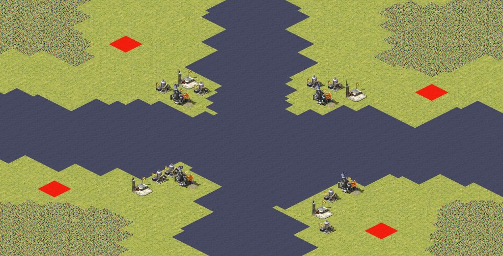 红色警戒2地图包(25张RA2地图)