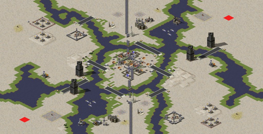 红色警戒2地图:竞技场的时代精神