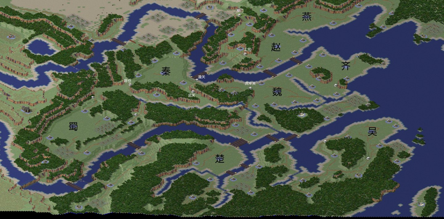 尤里复仇地图:神州大地优化版